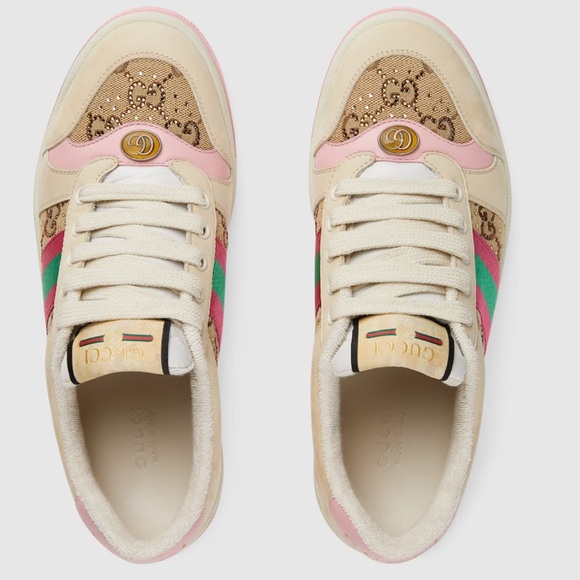 Gucci Women’s Screener sneaker with crystals - Picture 2 of 2